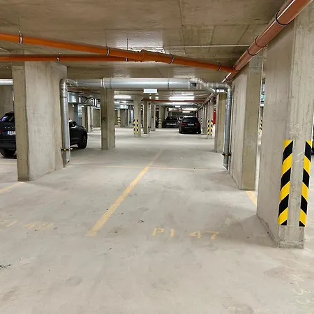 River Passage Garage/ac/balcony * Budapest