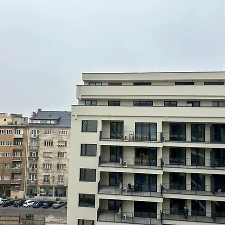 Apartament River Passage Garage/ac/balcony Budapeszt